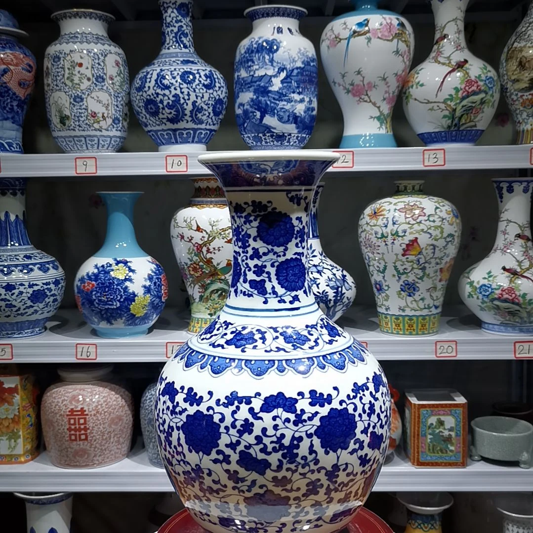 瓶景德镇陶瓷花瓶摆件