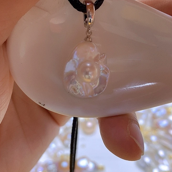 淡水珍珠未镶嵌颈饰352