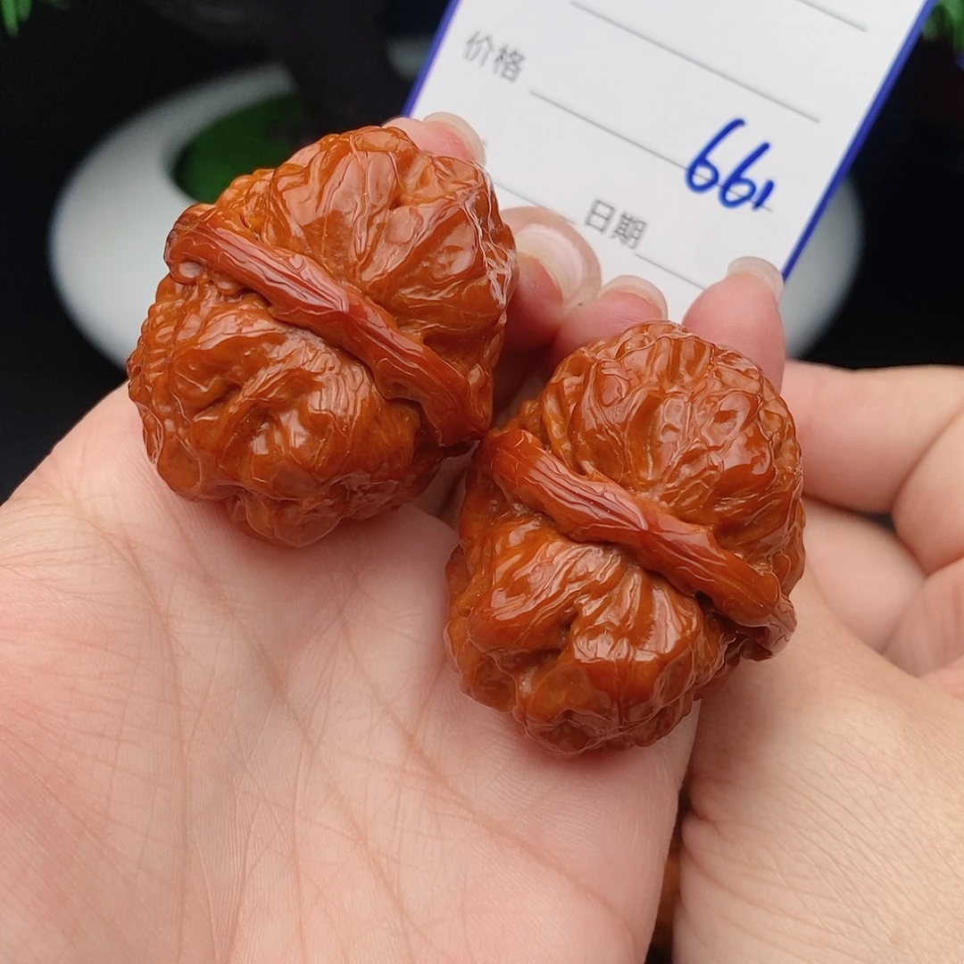 把件文玩核桃36蛤蟆头661