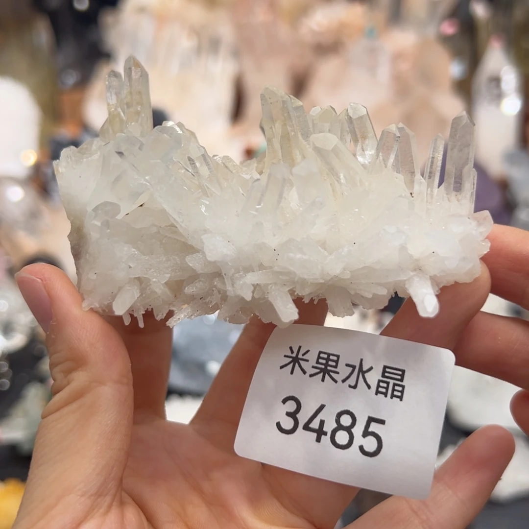 水晶未镶嵌珠宝半成品菊花晶