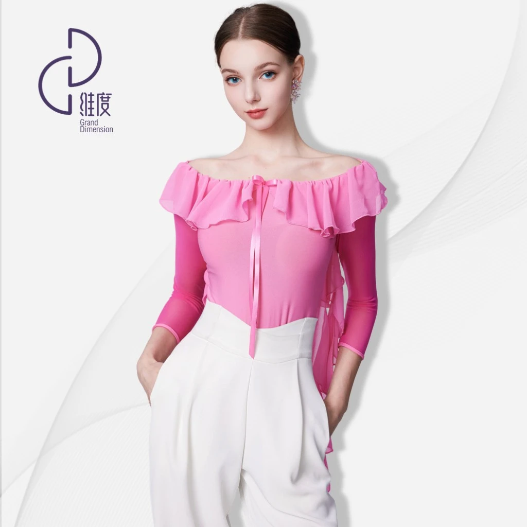 【维度舞服】Y480新品女士上衣摩登舞蹈服