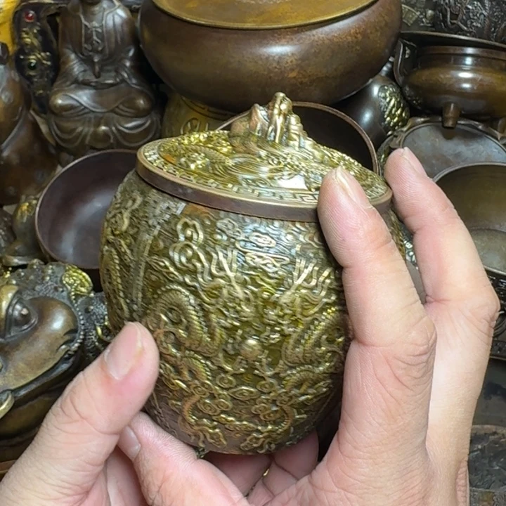 铜器摆件收收藏藏藏