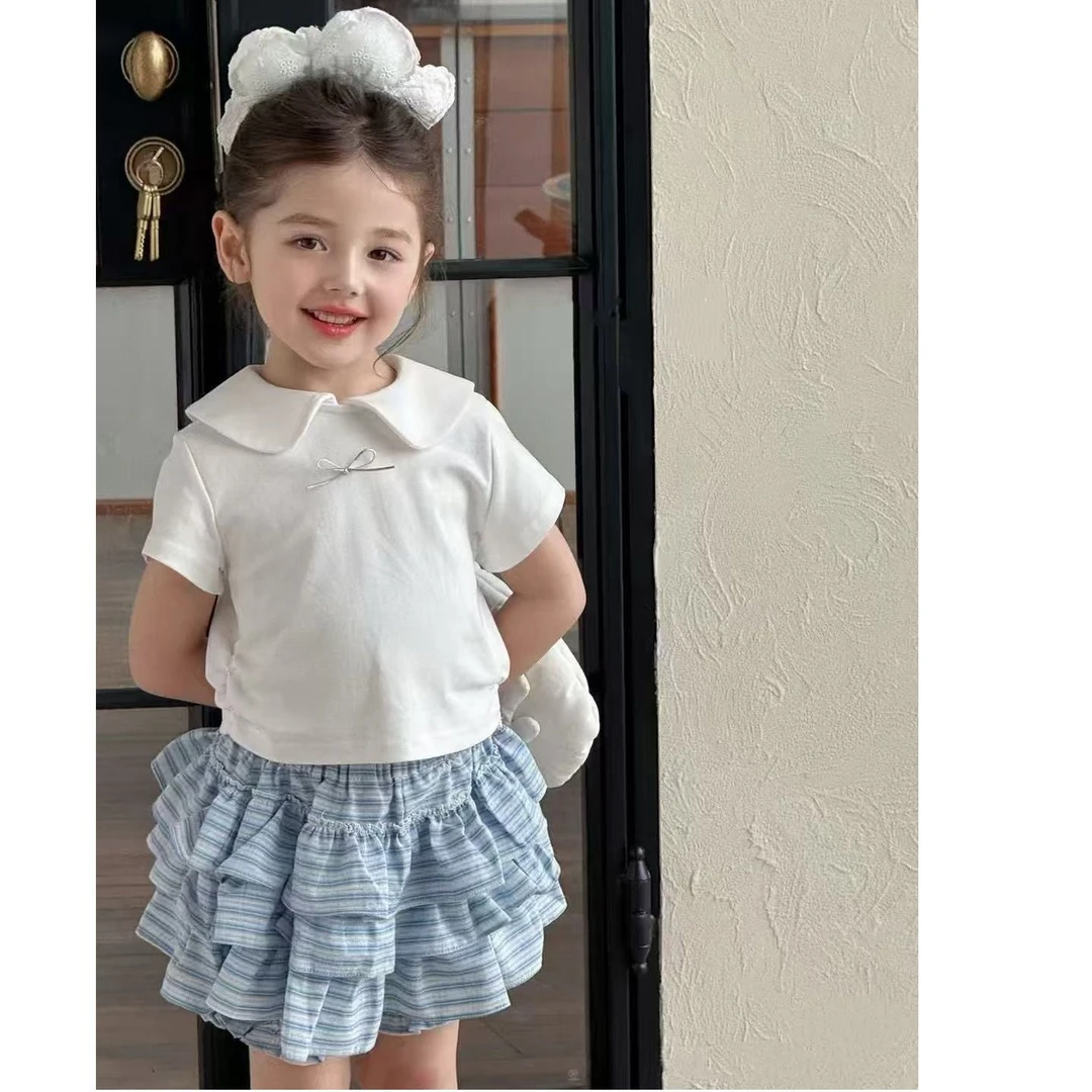 AC524~XZM·25夏~蝴蝶结T恤1627