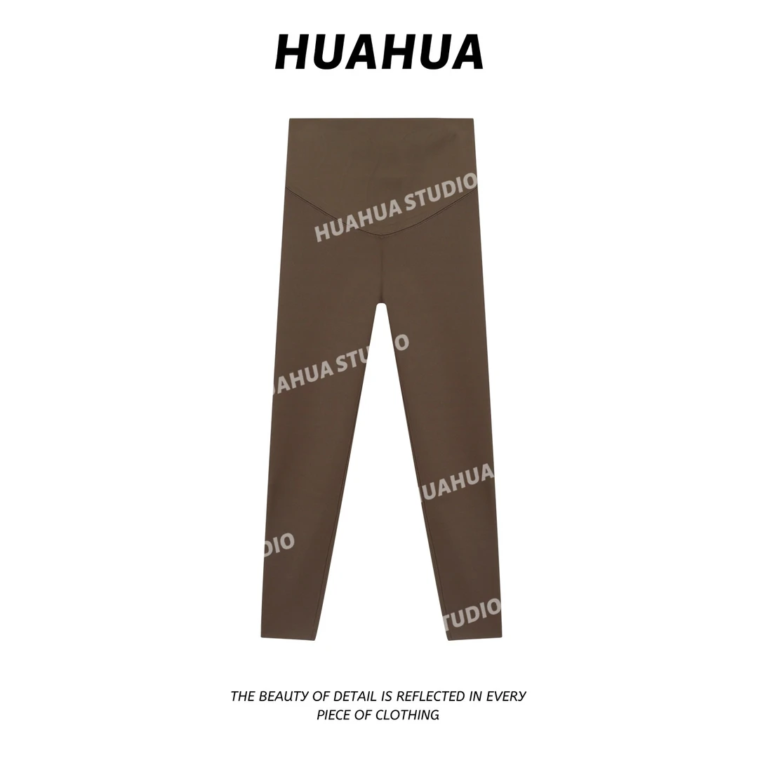 【花花】提臀鲨鱼裤~高腰瑜伽裤弹力加绒打底裤秋冬外穿鲨鱼裤