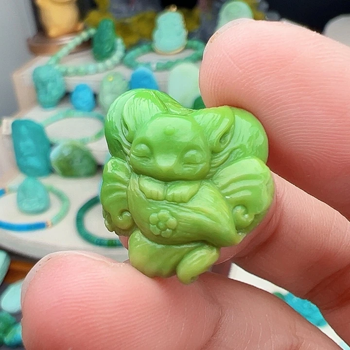 绿松石未镶嵌主播万珍