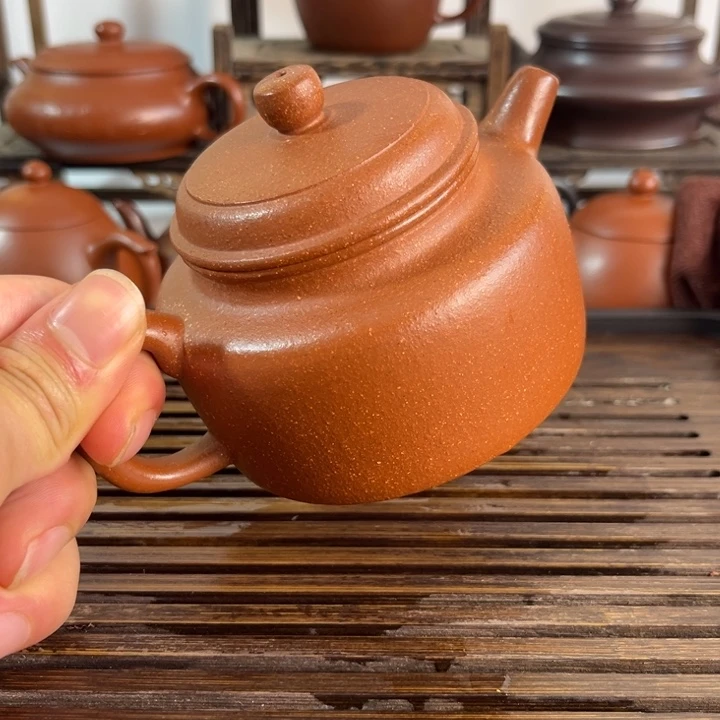 茶壶紫砂原矿紫砂手工制作