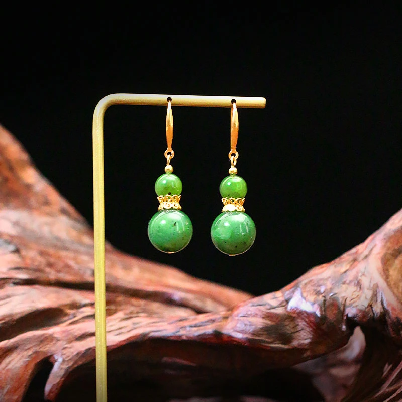 和田玉耳饰【5795MM】