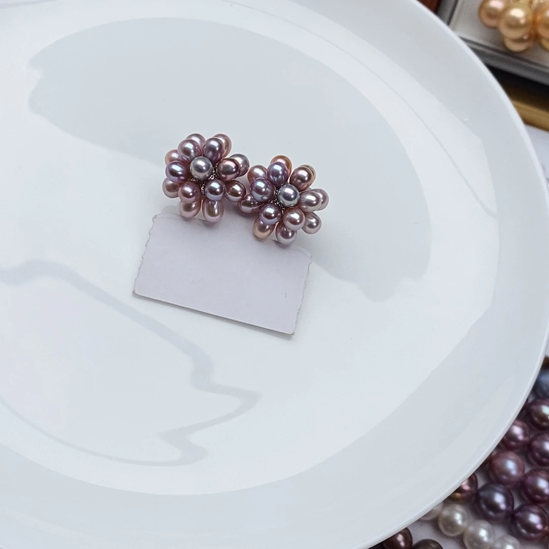 颈饰淡水珍珠银S925镶嵌