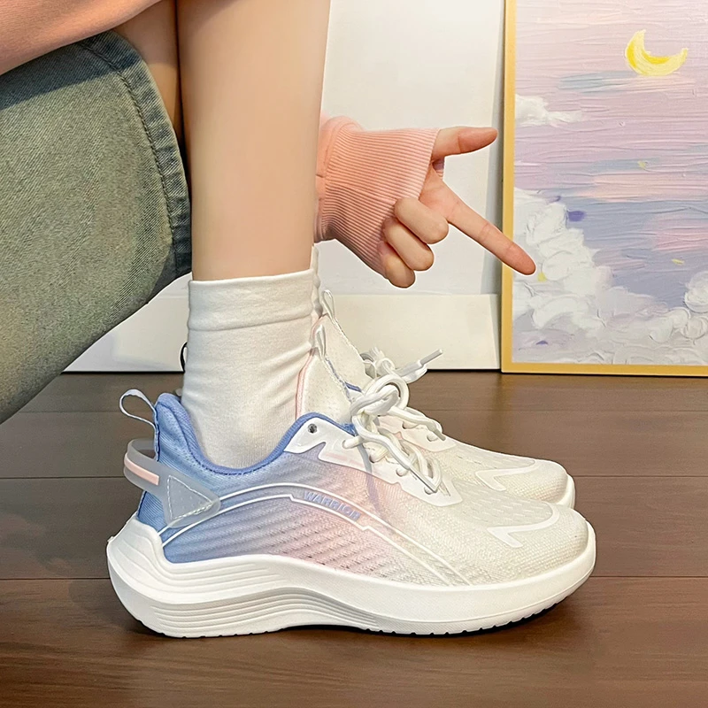 回力女款网面鞋休闲ins百搭夏季新款透气减震轻便学生跑鞋潮流鞋