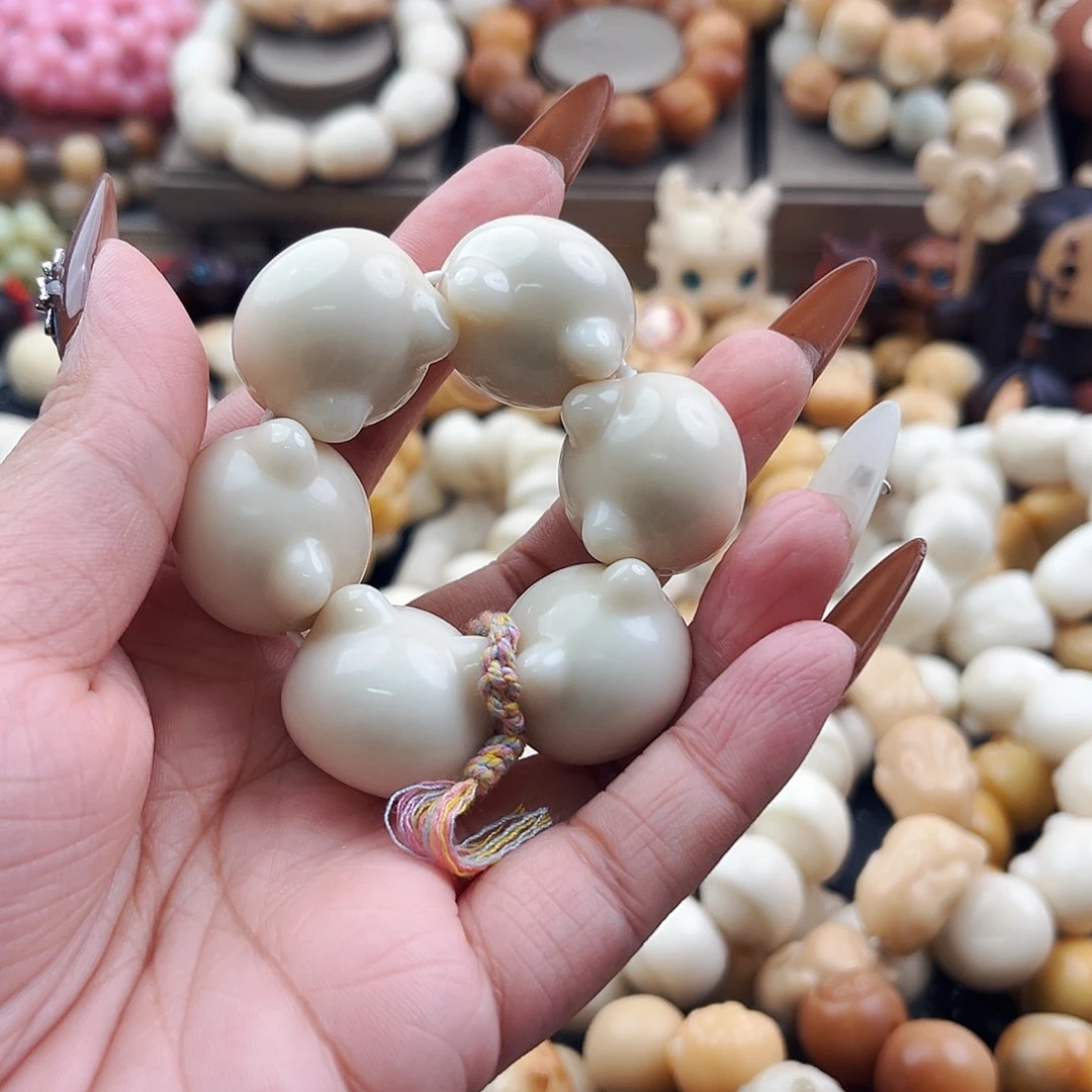 爱***檬吊坠菩提根/象牙果柠檬/猫头手捻