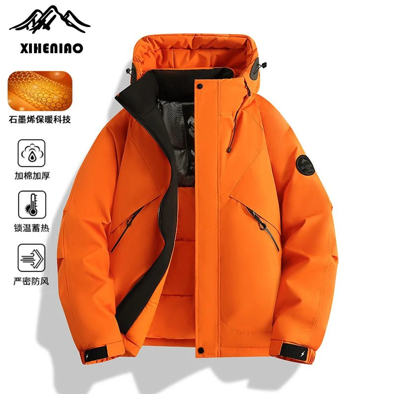 战狼世家棉服男女款防风防水户外登山服情侣棉衣加厚保暖外套冬季