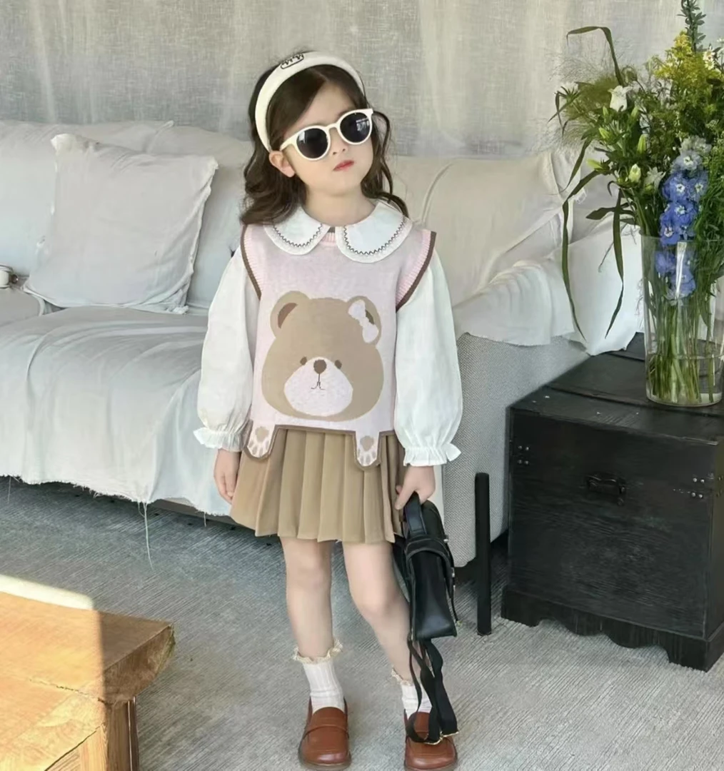 539小熊三件套（以直播衣服为准）婴幼儿衣服