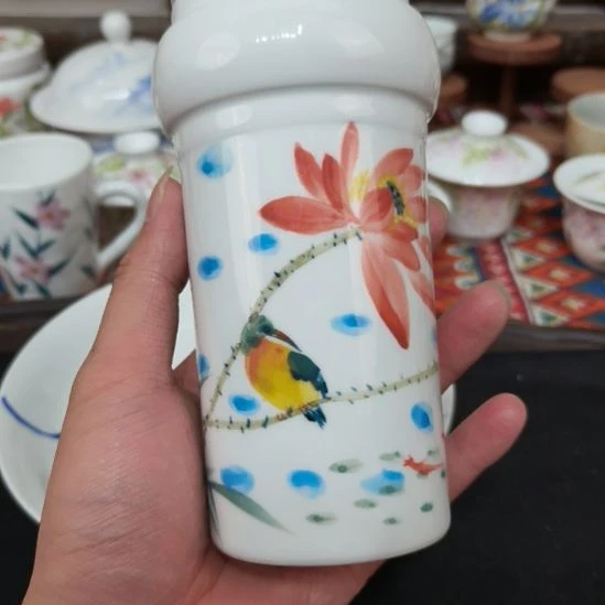 碗陶瓷景德镇手工手绘高温瓷器