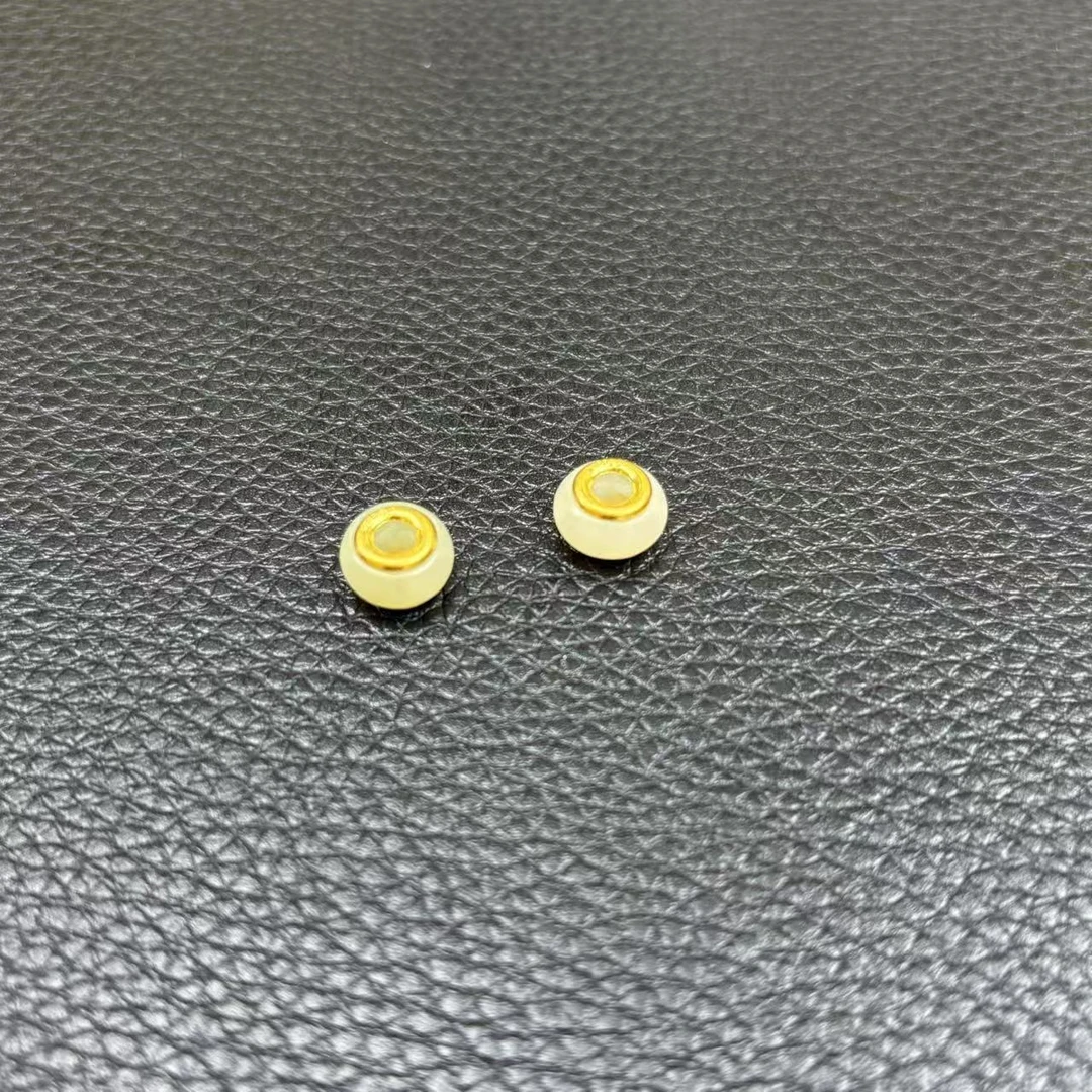 【云】和田玉吊坠（金箔工艺）多样性发其一@k