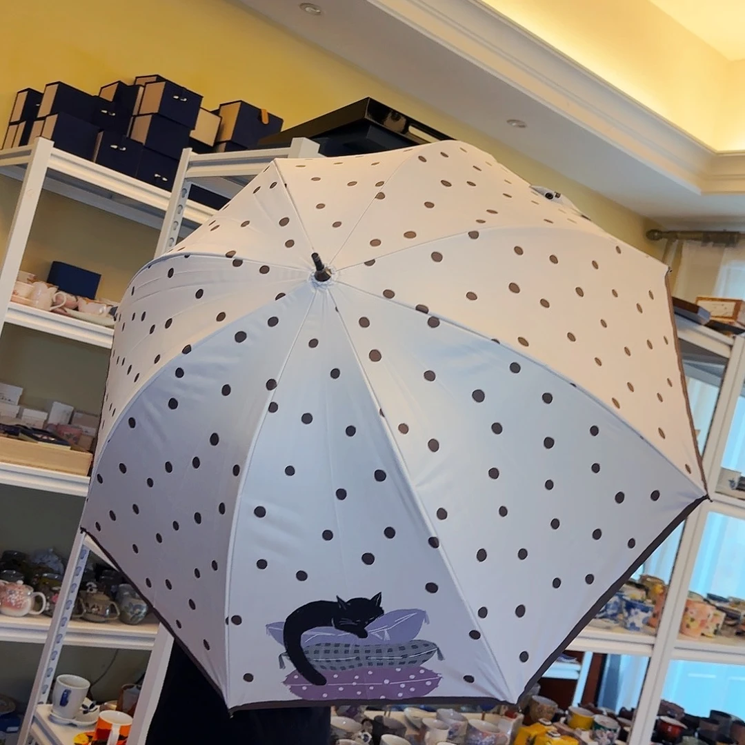 他家茶具瓷器真好看晴雨两用 长柄