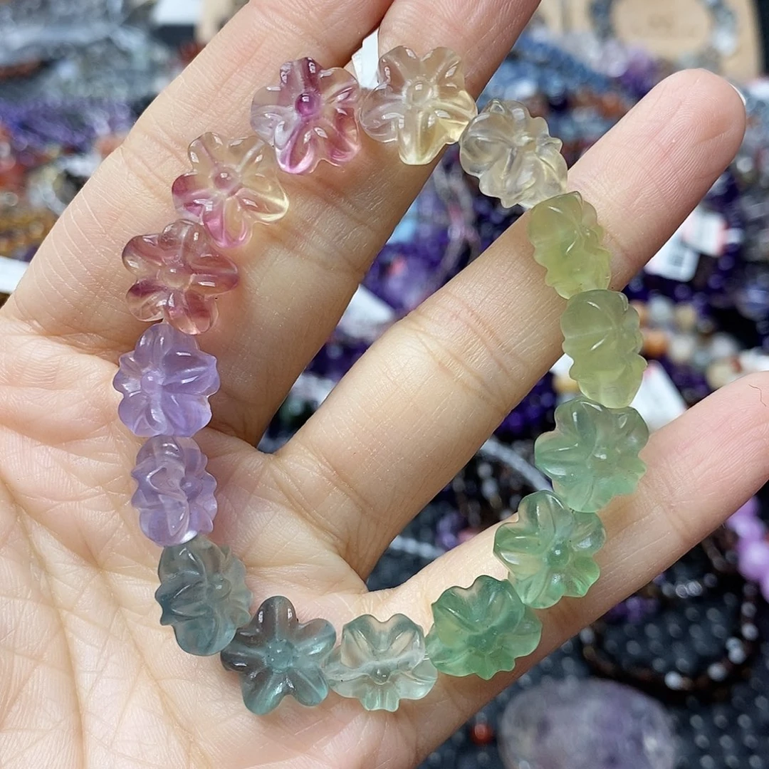 水晶手链未镶嵌多样性发一