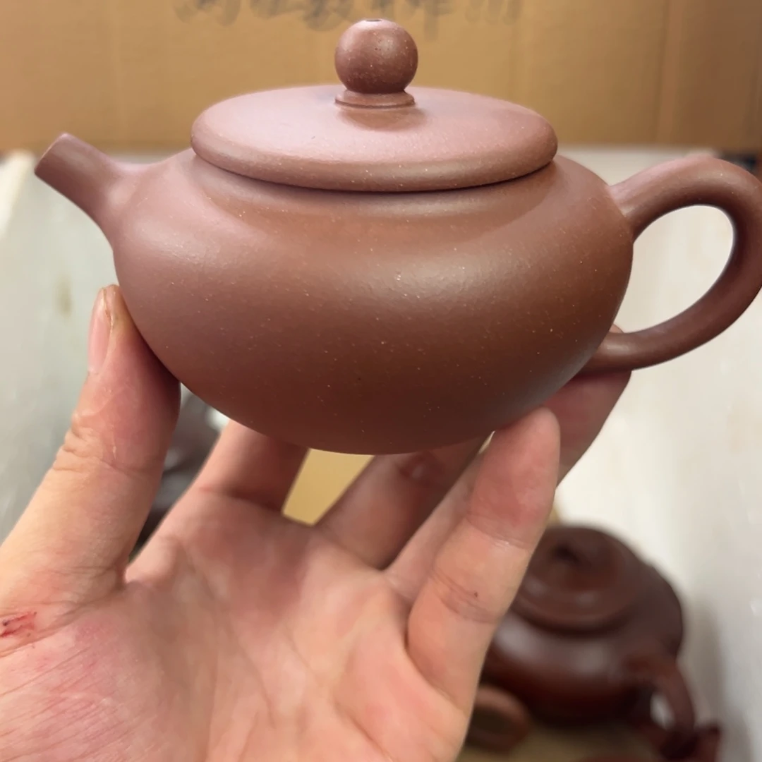 紫砂茶壶宜兴原矿紫砂壶200毫升容量