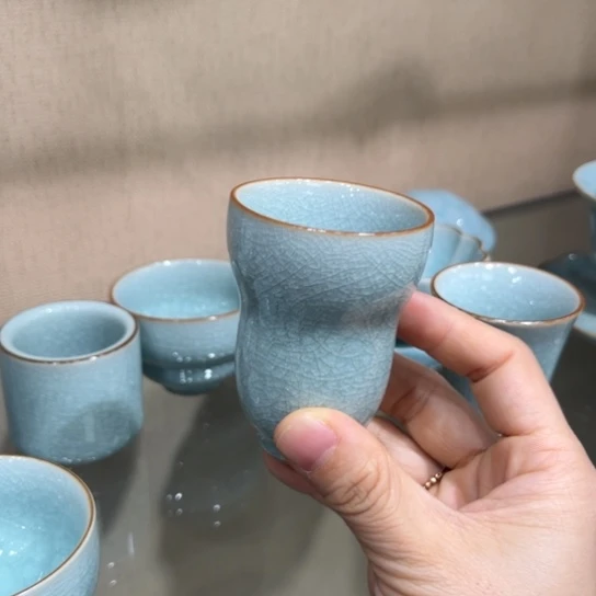 瓷片大宋名窑汝瓷茶具