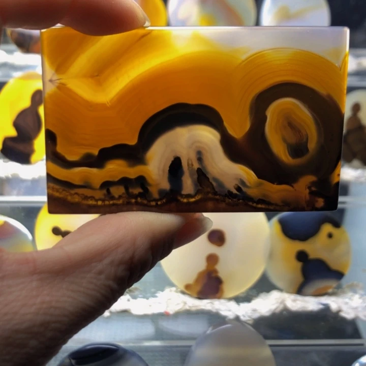 合金玛瑙/玉髓珠宝奇石44