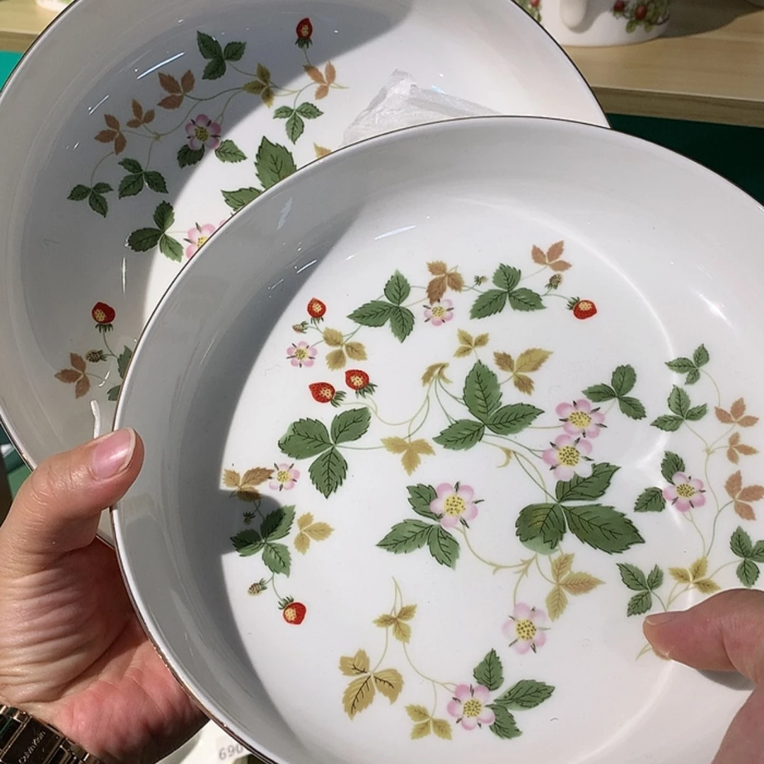 【闪购商品】瓷片两个深盘