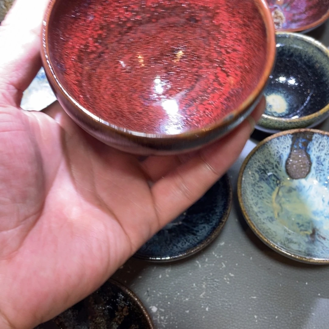 德***芝茶盏143 建窑建盏壹铭建盏