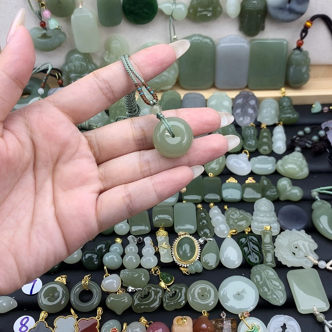 吊坠(不含链)未镶嵌和田玉