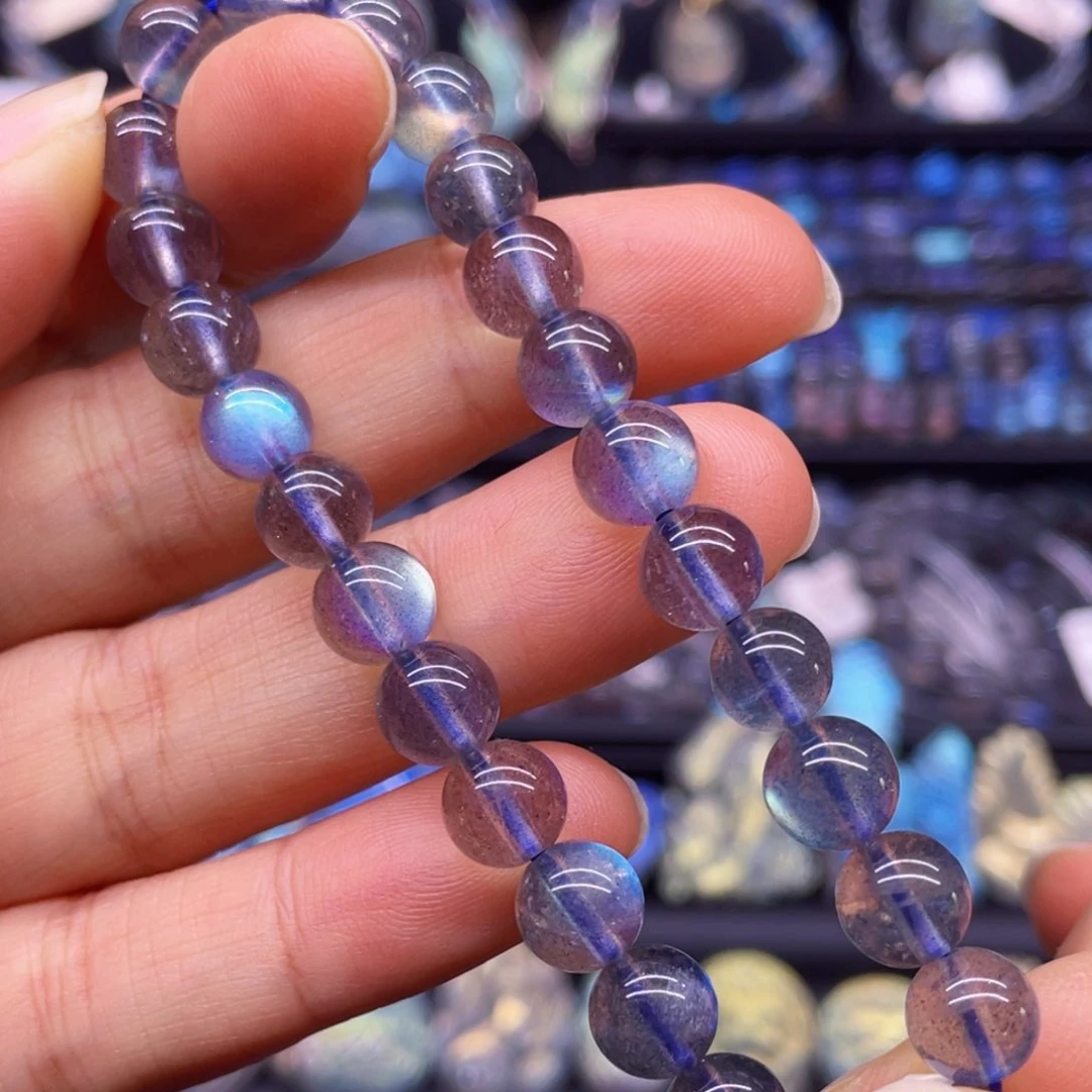 未镶嵌手串长石7.5左右