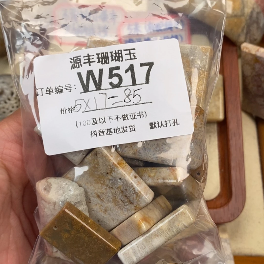 硅化玉颈饰未镶嵌n***1
