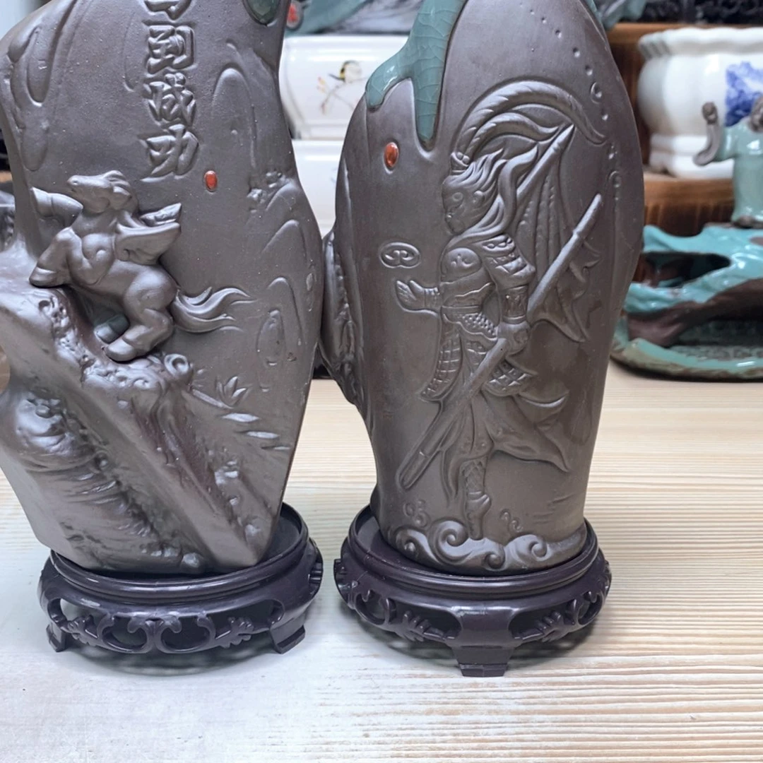 紫砂花盆陶瓷艺术花盆陶瓷