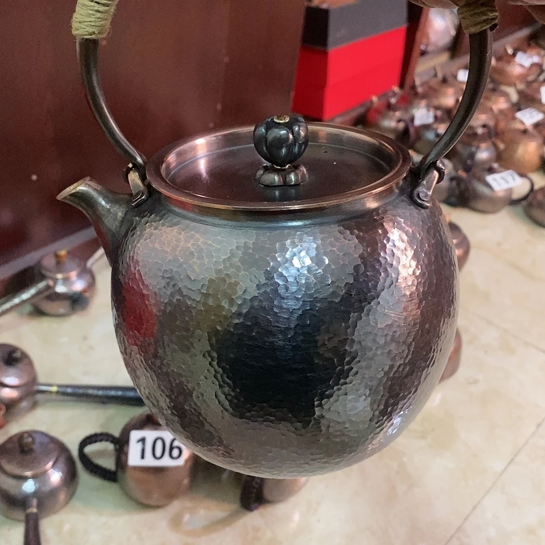 手工锻打工艺复古大壶