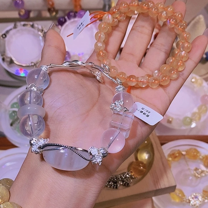 水晶手链未镶嵌小*晓