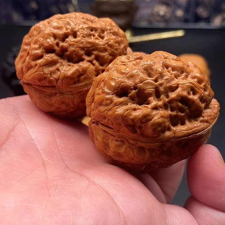 文玩核桃把件上古蝉