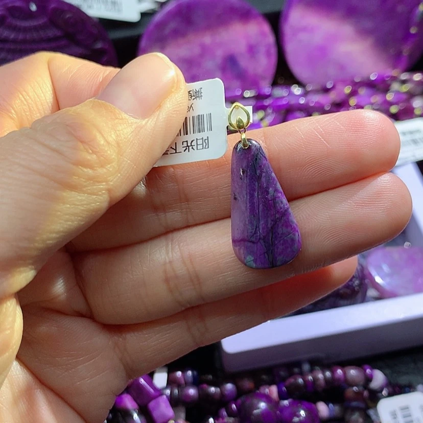 【闪购商品】苏纪石（舒俱来）18K金镶嵌吊坠