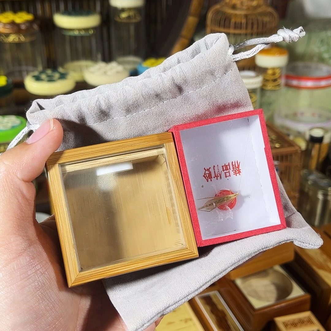 蟋蟀老竹竹蛉盒+竹蛉+布套