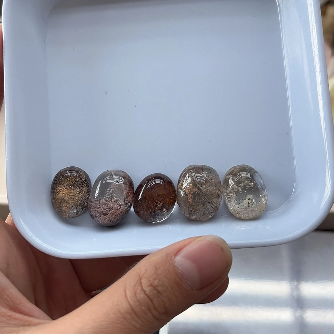 未镶嵌水晶珠宝半成品102幽灵蛋面