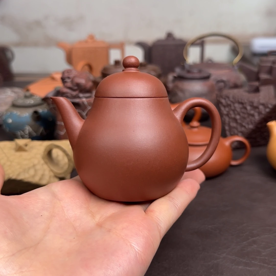 紫砂茶壶梨形130毫升