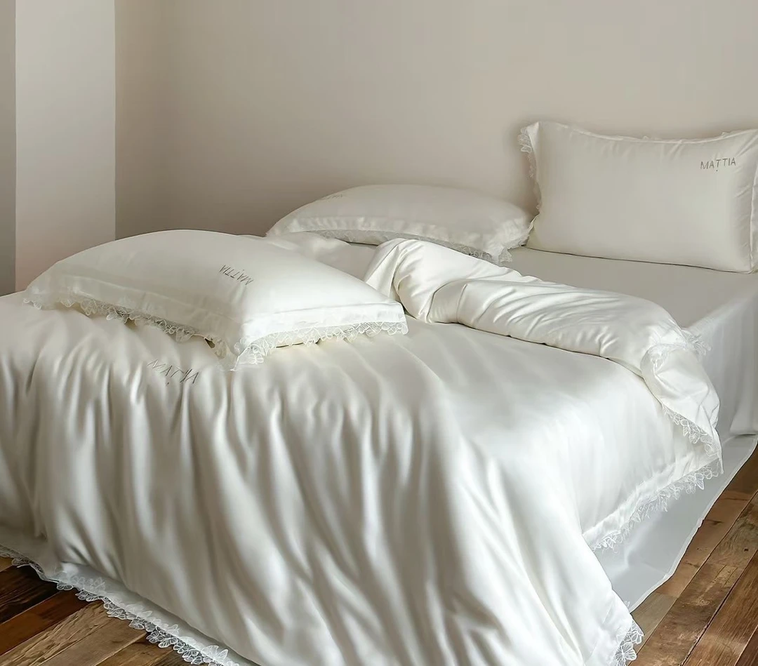 2025春夏新款 【鎏光轻羽】高支高密兰精天丝四件套简约轻奢高档