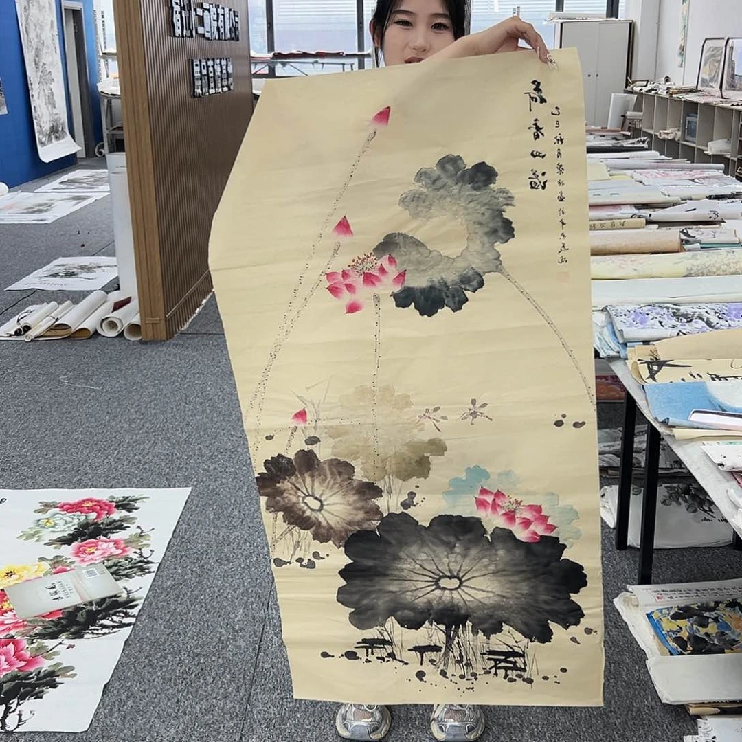 国画国画作品纯手绘