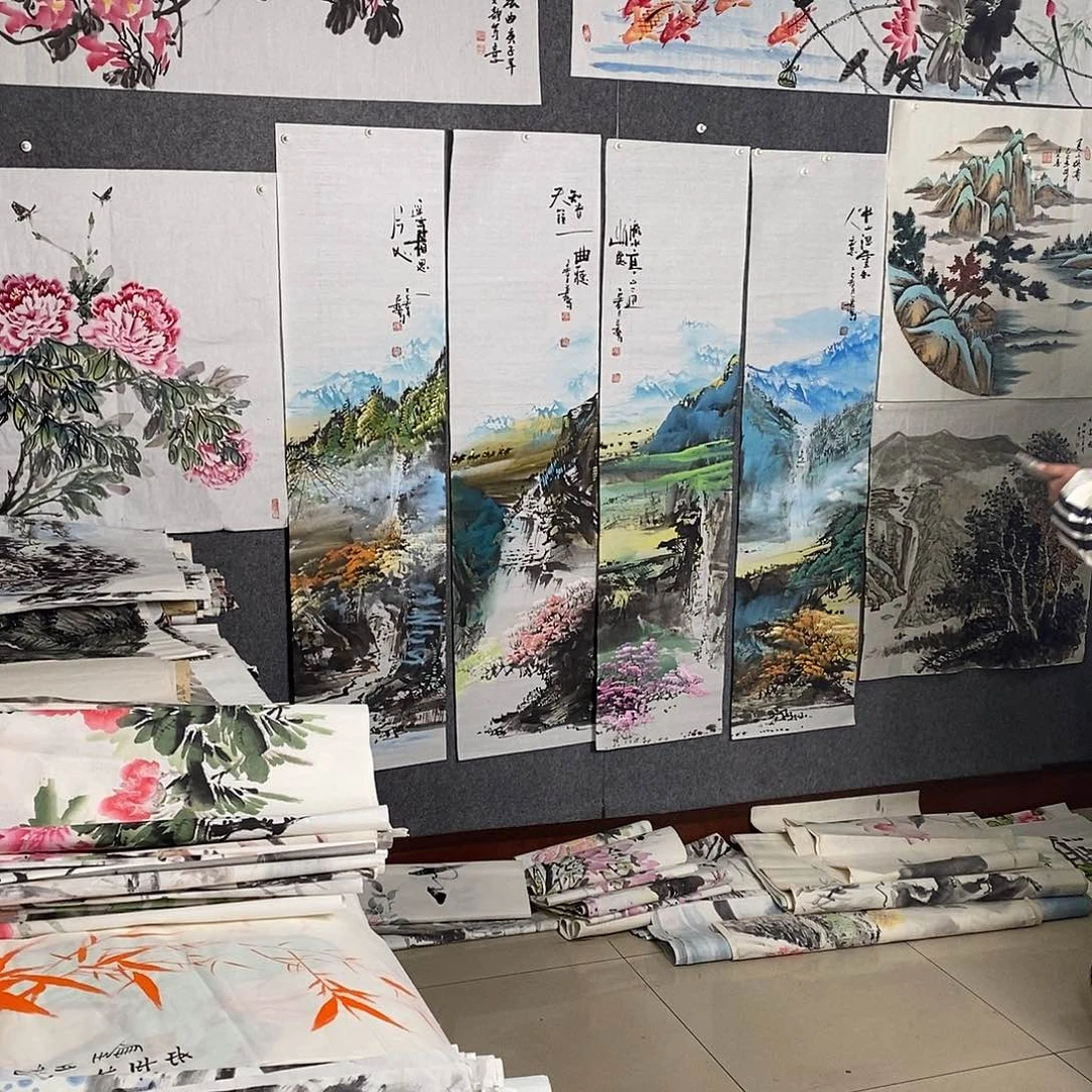 国画手写手绘国画作品11