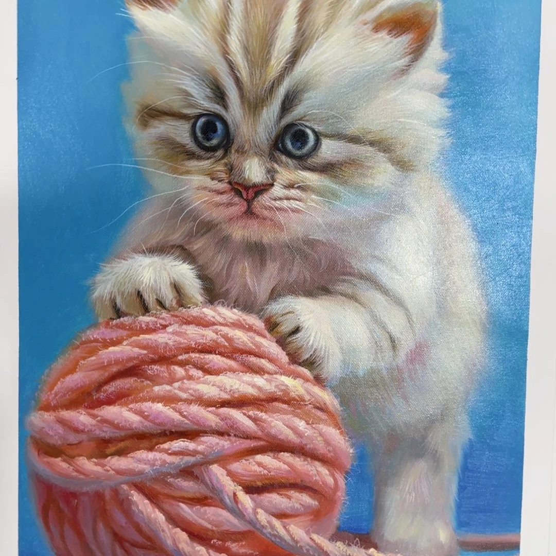 油画一起看电影吧