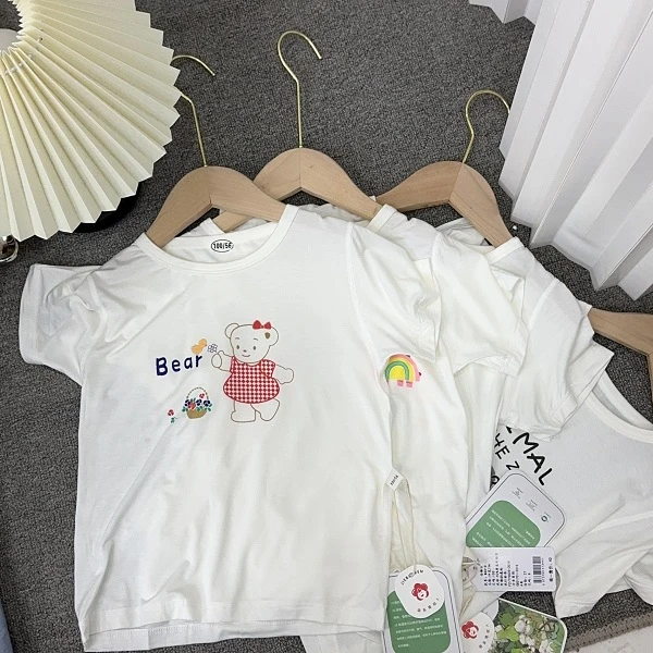 反季印花新款无骨短袖（100-160）