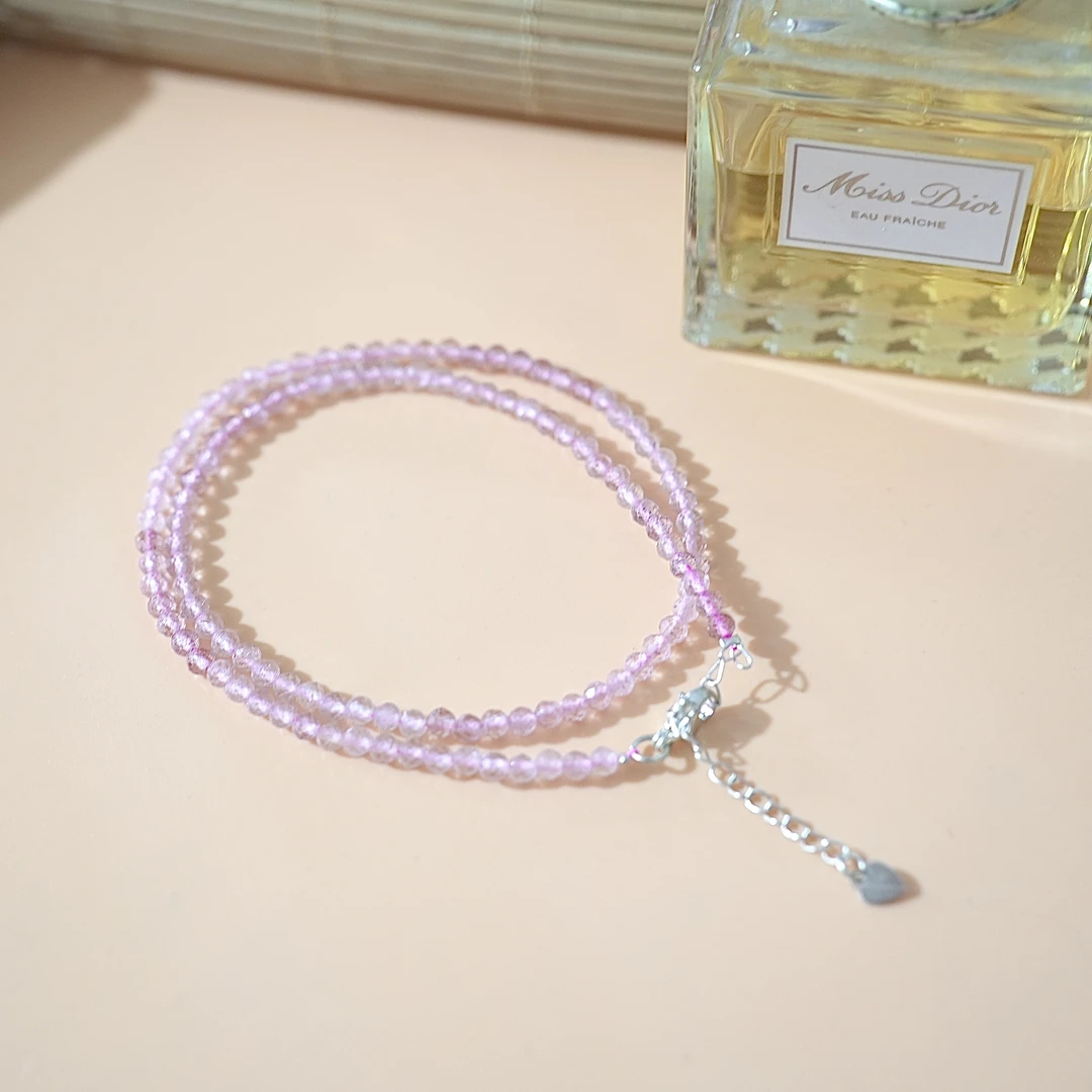 水晶手链手串手镯手环气质时尚小众（）