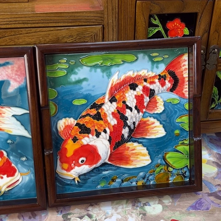 加大款瓷板画艺术作品