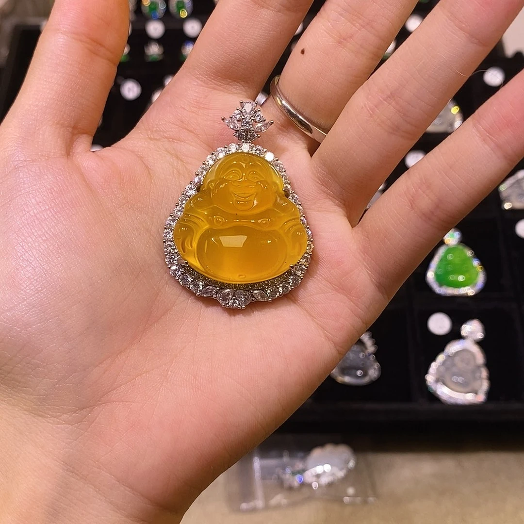 玛瑙/玉髓颈饰合金
