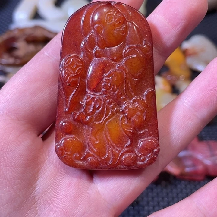 吊坠紫金钵盂菩提