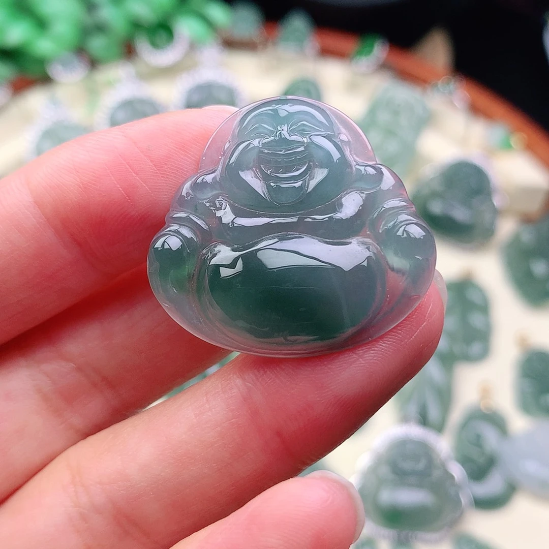 颈饰未镶嵌翡翠吊坠