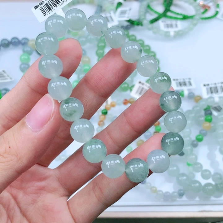 未镶嵌手链翡翠翡翠