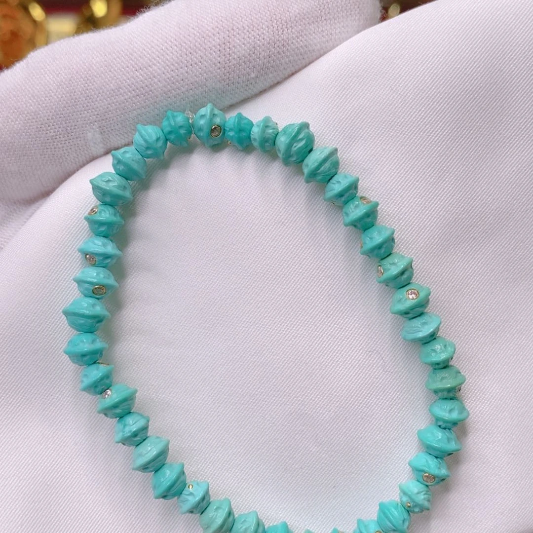 绿松石手串未镶嵌