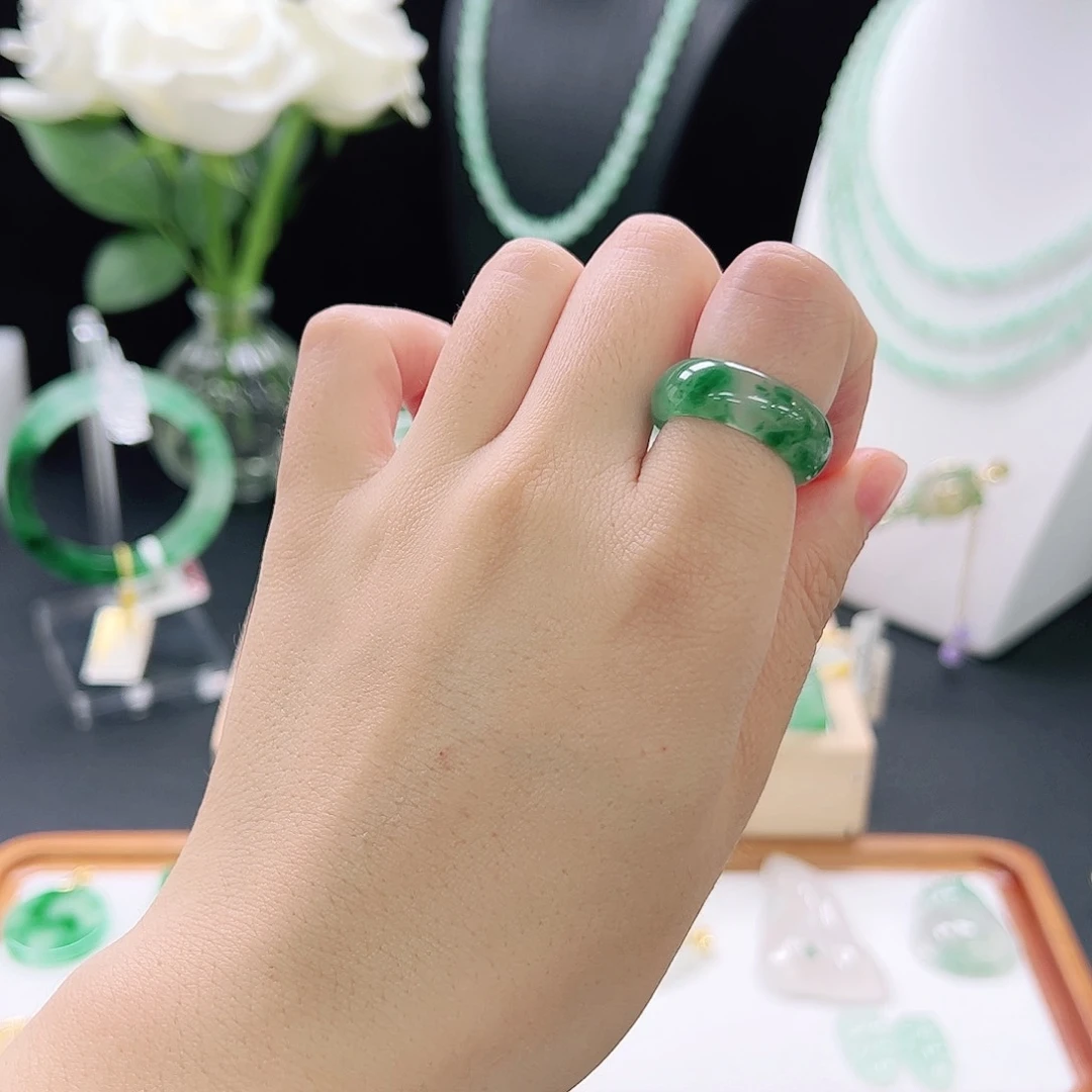 石英质玉未镶嵌戒圈