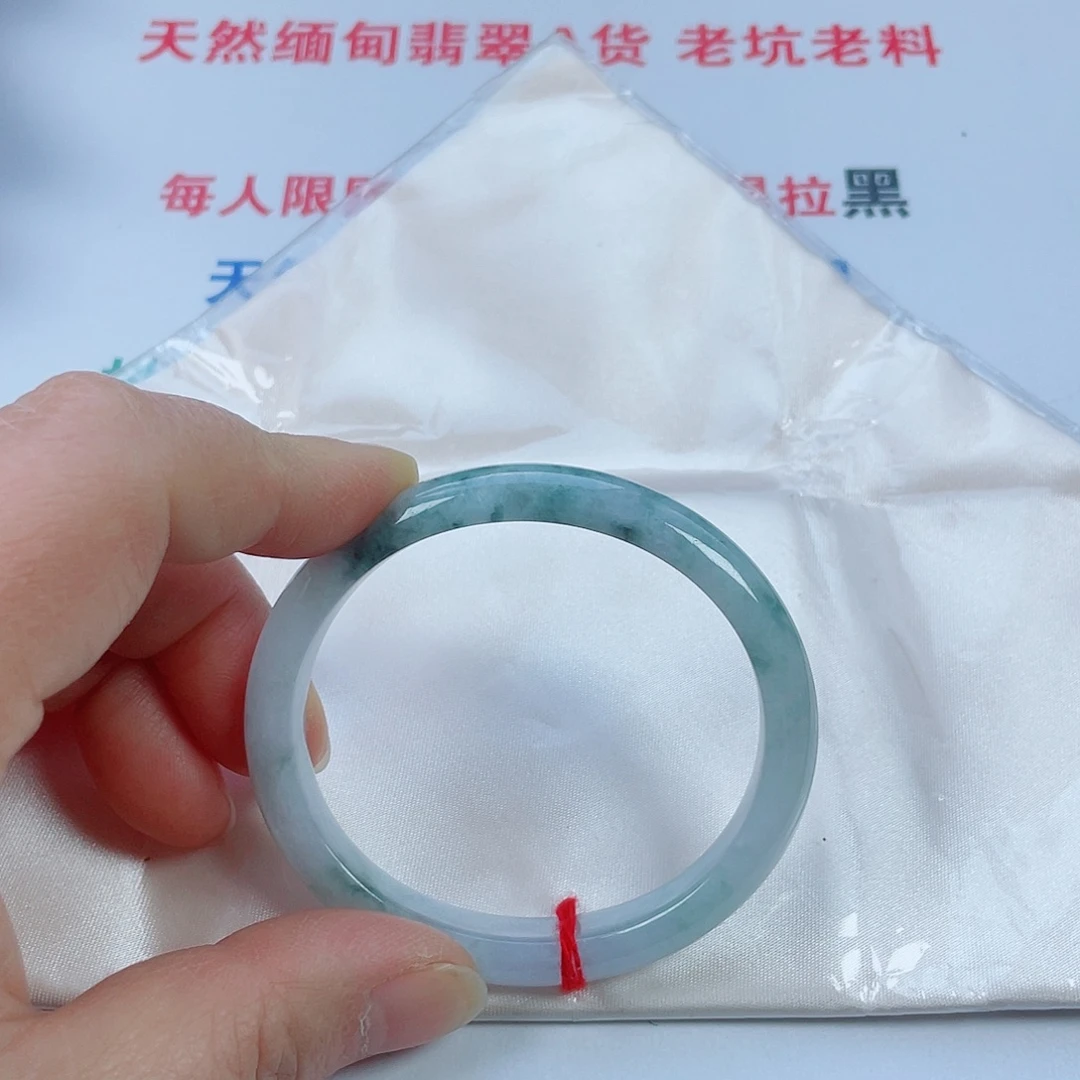 翡翠未镶嵌手镯天然翡翠手镯54